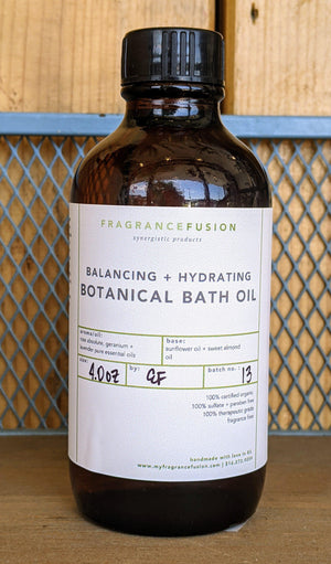 Balancing + Hydrating Botanical Bath Oil